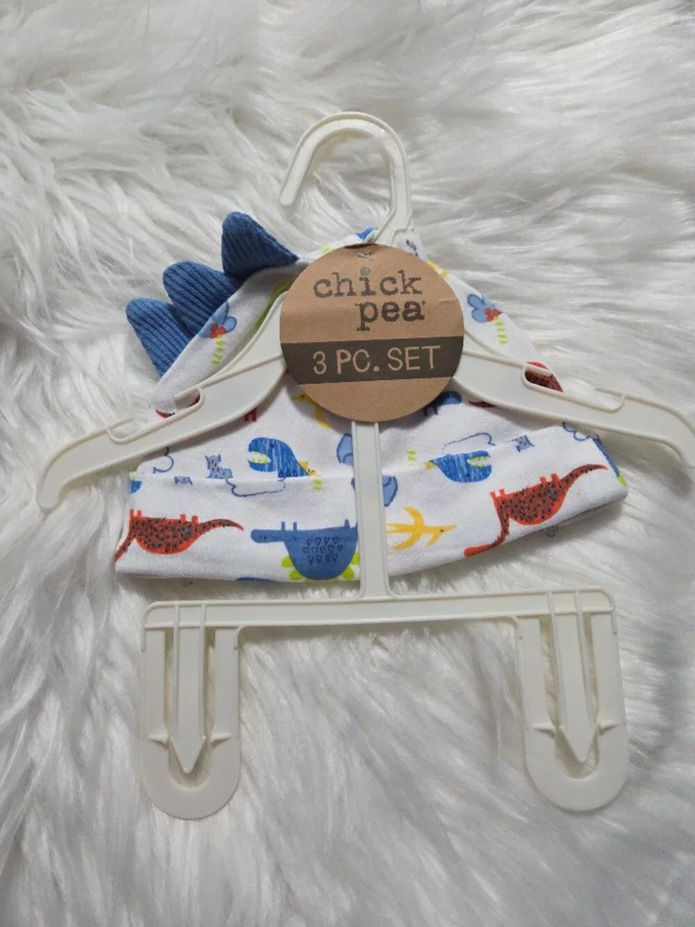 Chick Pea Dinosaur Design Baby Beanie Hat